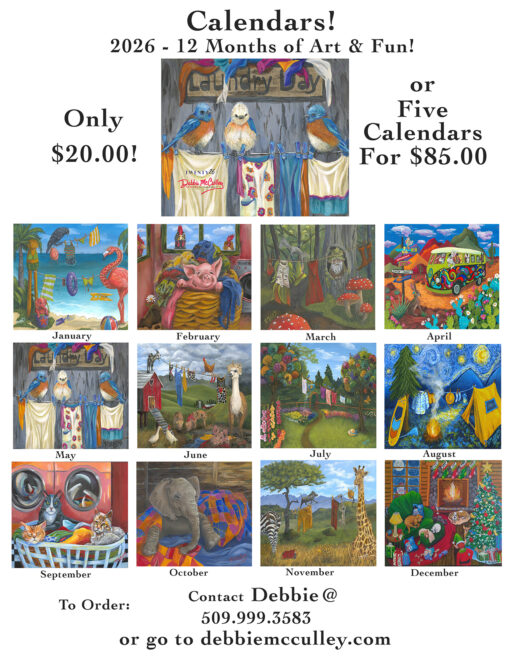 2026 Whimsical Art Calendar